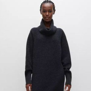 Hugo Boss Cowl Neck Sweater Dress